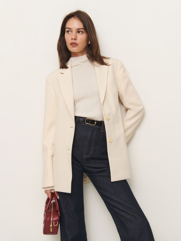 James Relaxed Blazer - Horchata
